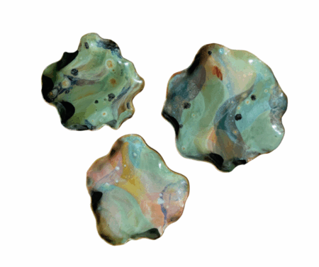 Watercolour Wall Waves