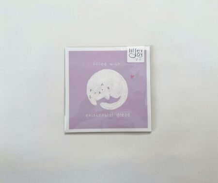 Print Little Square "Filled With Existenital Dread"