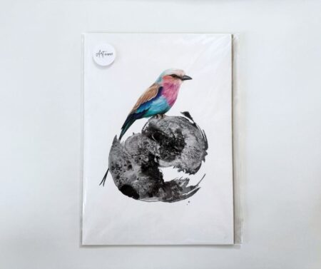 Print A4 "Lilac Breasted Roller"