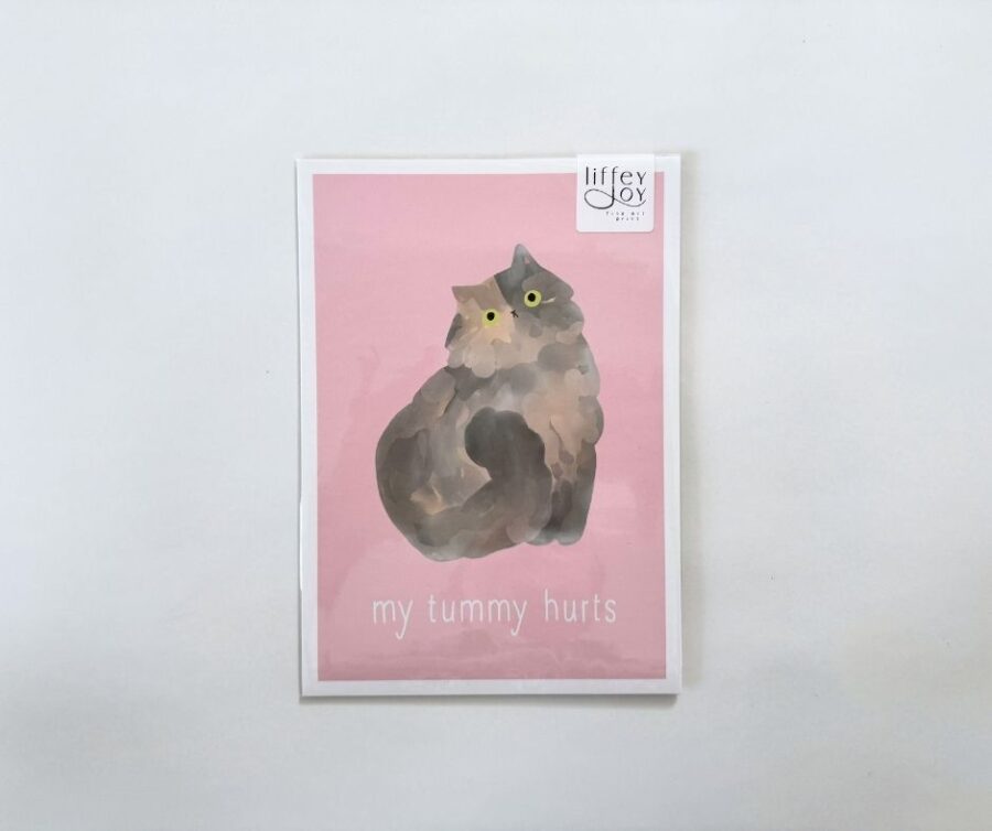 Print A5 "My Tummy Hurts"