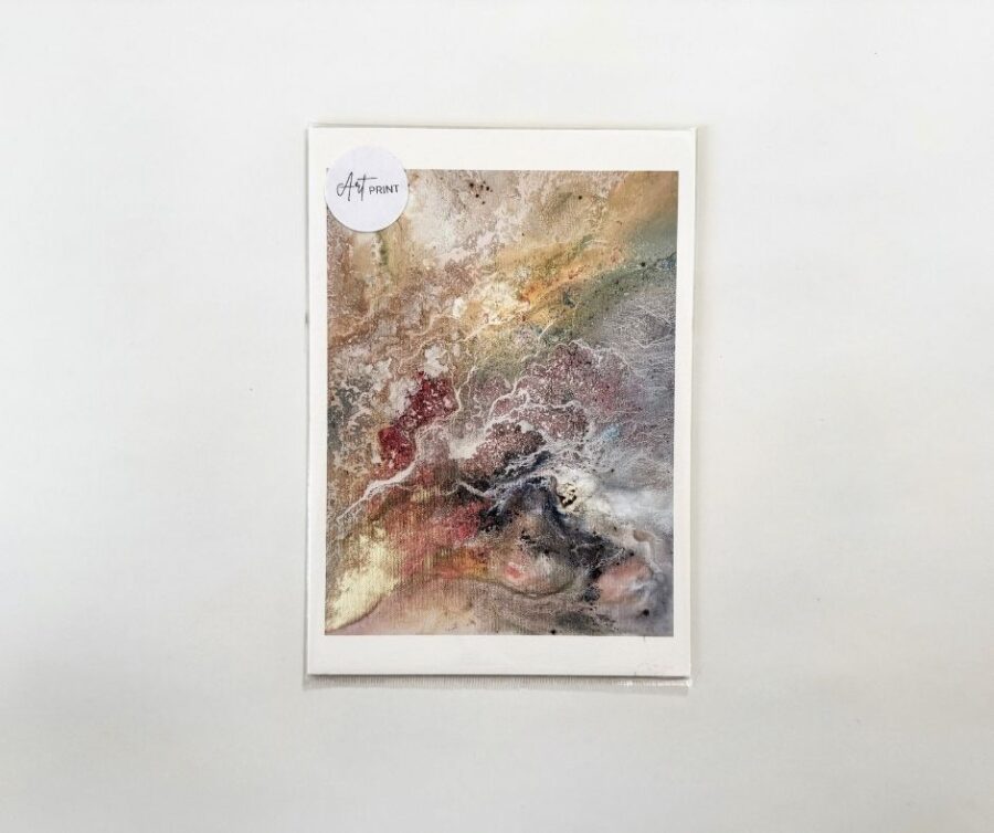 Print A5 "Abstract V"