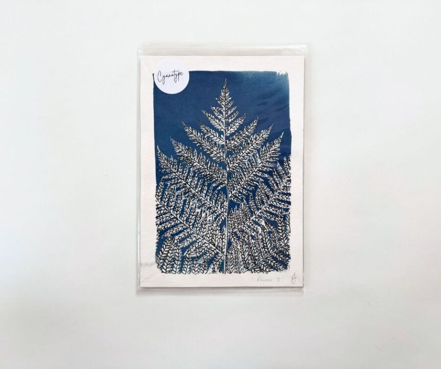 Cyanotype A5 "Forest II"