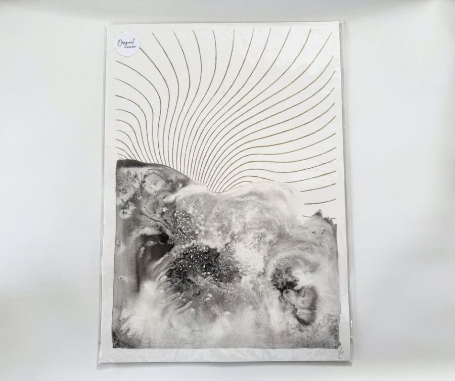 Original A3 "Wanderlust II"