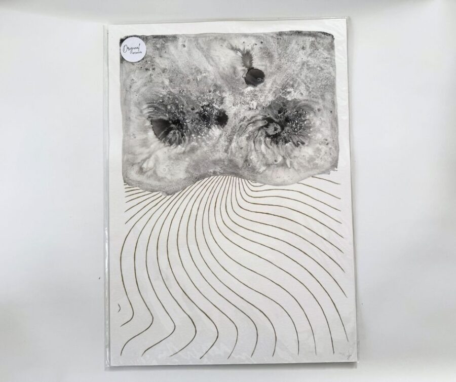 Original A3 "Wanderlust I"