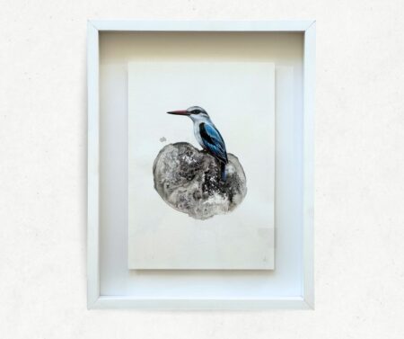To Sweetly Sing Woodland Kingfisher (framed)