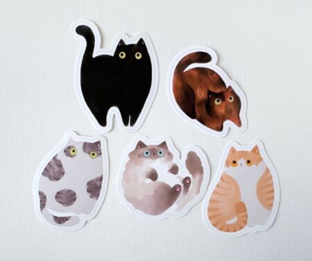 Fat Cats Sticker Pack