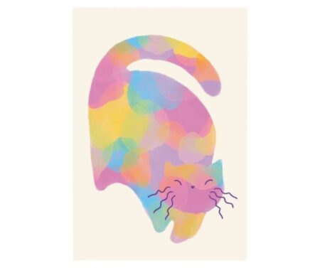 Watercolour Cats IV