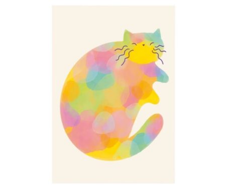 Watercolour Cats V